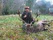 Jele� byk �owny waga po wypatroszeniu 142kg,wiek 11 lat,waga wie�ca 7,030kg.