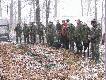 Pokot drugiego dnia w zimowej scenerii, powodem tak dobrego stanu ba�ant�w jest mi�dzy innymi ten widok, tylko jeden lis.