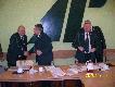 Gratulacje dla zwyci�zcy od pokonanego.