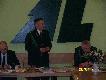 Wyst�pienie nowo mianowanego prezesa,kol.Andrzeja Byd�owskiego.S�owa skierowane do lewicy(lewa strona sali),a teraz ...