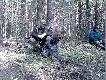 W przerwie pomi�dzy p�dzeniami-pan Marek  ze swoj� towarzyszk� �ow�w Kor�.