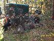 Od lewej;podk�adacz RAFA� RACZY�SKI-brat Rados�aw-dzik104kg-wujek Ryszard-dzik 95kg-tatko ROMAN-dzik 55kg-brat junior_Roman(sta�ysta)i Rajmund Raczy�ski-dzik warchlak ok.10KG.......... 