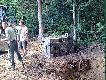 Wykop pod fundament ju� gotowy.