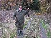 polowanie zbiorowe w �ow.Pasterzewo 31.X.09  Gruberek z swoj� zdobycz�