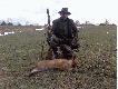 �ukasz (lupus775) i Borys oraz ich wsp�lny lisiura.Zdj�cie z minionego sezonu.