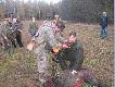 21.XI.09 polowanie zbiorowe w �ow. �w. Lipka. Malowanie Daniela