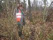 miot "Za stodo��" Wnyk zastawiony na przesmyku jelenim...zacze�o si�- k�usole wnykarze grasuj� po lesie !