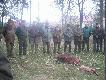 Polowanie rozpoczynaj�ce sezon polowa� zbiorowych a zarazem polowanie hubertowskie zako�czone wsp�ln� biesiad�.DB