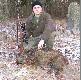 13.12.2009 godz. 13.00 niedzielny wypad na lisa :-) �w. Hubert darzy� mnie tym oto warchlaczkiem (15kg)