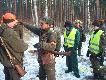 Gospodarze polowania ustalaj� strategi� na dalszy przebieg polowania.