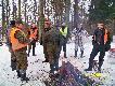 W oczekiwaniu na pozyskan� zwierzyn�. Polowanie Wigilijne 24.12.09r.