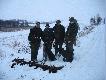 02.01.10r  Pi�kna sobotnia pogoda, wy�mienite towarzystwo i rewelacyjnie pracuj�ce psy da�y o to taki rezultat. 13 ba�ant�w w 5 strzelb.