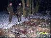 Pokot polowania dewizowego 03.01.2010r. kt�re prowadzi�em. Dzik 4szt, daniel �ania 3szt, sarna 1szt.