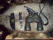 Buck Alaskan Guide S30V. Steiner Night Hunter XP 8 x 56 
