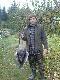 Kolega ze swoj� upolowan� g�si�:-)