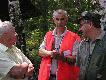 Dyskusje w trakcie zawod�w - pierwszy od lewej Senior naszej rodziny (tym razem niestety nie startowa�).