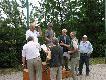 Podium Senior�w - wr�czanie nagr�d