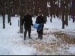 Wczorajsze dokarmiane z �owczym i sekretarzem. 