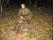 24.04.10r Po 2 godzinach zasiadki o 21.15 strzeli�em o to tego dziczka na rozpocz�cie sezonu:) Dzi�ki Ci �w. Hubercie