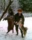 Stycze� 2009r. Mazury. Przez ca�y pobyt, za dnia, �rednia temp.  -25st.