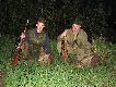 Po ca�ym dniu chodzenia uda�o nam si� wko�cu spotka� selekcujne rogacze. Szymon strzeli� jednotykowca a mi si� trafi� sz�stak nieregularny.