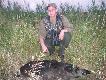 14. lipca - �owiecko si� rehabilituj� i wracam do formy... pierwszy wyjazd na polowanie po operacji. Na razie towarzysko z kol. Arkiem zaowocowa� sukcesem. Mia�em okazj� wr�czy� Arkowi pierwszy w tym sezonie z�om za strzelonego przelatka.