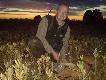 Kolega Leszek z rogaczem - my�kusem strzelony na go�cinnych wyst�pach. 