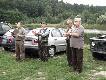 od prawej strony :prezes,�owczy oraz prowadz�cy polowanie ;)