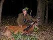 Kolega Bartek przy swoim pierwszym strzelonym byku ( 06.10.2010) . Gratuluje Kolego i �ycz� szcz�cia w kolejnych sezonach. D.B