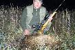 Strzelony 10.10.2010 r. Pami�tna data.Strza� w kark. Waga pokaza�a 13 kg. Jest to --8-- dzik w sezonie. Darz B�r Darek