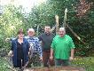 Tak� ekip� wyci�gn�li�my byka z lasu