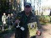 Hubertus56 z pucharem i dyplomem za miejsce I w Konkursie Pracy  Ps�w Dzikarzy Wejsuny 2010r.