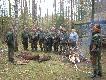 pokot po polowaniu zbiorowym dnia 24.10.2010 obw�d 101 prowadz�cy m�j tata, a kr�lem zosta� kolega kt�ry by� pod moj� opiek� na sta�u, i zaprosi�em go na polowanko rado�� moja taka jakbym co najmniej sam upolowa�, cho� ma�y wk�ad w ha�as w lesie mia�em bo paj�czyny przegonione ale bezskutecznie:) Darz B�r 