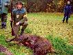 Kol. Pawe� Marciniec przy swoim pierwszym wycinku. Oby tak dalej Pawle Darz B�r.