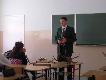 Podczas prelekcji �owieckich dla m�odzie�y. 