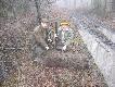21-11-2010  Ko�o �owieckie  Nemrod kt�rego jestem cz�onkiem macierzystym - z koleg� Adamem  po pierwszym p�dzeniu 