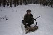 5-12-2010 Go�cinne polowanie w Kole Nr 8 " Klub My�liwski" z Ostrowa Wielkopolskiego – w pierwszym p�dzeniu strzelam sarn� koz� i �anie jelenia.