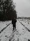 Marek szczelnie opatulony.
12.12.2010
