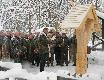 Polowanie Wigilijne 18.XII.2010 �ow. �w. Lipka w Naszej "Ostoi" -ceremonia po�wiecenia kapliczki 