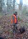 Ja i Hunter, zwarci i gotowi do nast�pnego p�dzenia :) - K�. "JELE�" Milicz, 21.XI.2010