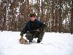 02.01.2011r pi�kny poranek w lesie:) Dziekuje �w. Hubercie 