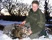 Polowanie Noworoczne 02.01.2011  V-ce Kr�l polowania Kol Damian strzeli� 3 dziki w tym oto tego pi�knego ody�ca . Gratuluj� Jeszcze raz D.B.