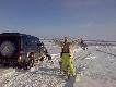 z wy��em na narty. Na w�asnozrobionym stoku..  Byle jaki ale za to do domu 500m :)