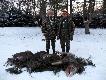 Kr�l Polowania Wigilijnego 2009 kol.Stefan i ja z zaleg�ym medalem z polowania Hubertowskiego