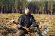 13.03.2011 wprawa z bratem na zrzuty. Znalaz�em lew� tyk� 14-staka waga 1.80 kg 