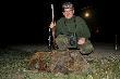 19.04.2011 godz.23.30 strzeli�em przelatka �e�skiego o wadze 29 kg.W drodze do ambony zauwa�y�em,�e dziki s� ju� na polu �erowa�y na �wie�o zasianej kukurydzy.W tle wida� pi�kny ksi�yc.