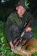My�kus strzelony przez brata.  Waga tuszy 20 kg, wiek 6-7 lat