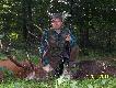 A ju� si� ba�em ,�e Hubert o mnie zapomnia�,a tu taka niespodzianka.Byk ok 7lat(140 kg) i przelatek(51kg) strzelone w odst�pie ok 5min.��cznie widzia�em 5byk�w ten by� jedynym selekcyjnym.Darz B�r