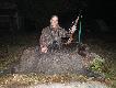 M�j najwi�kszy do tej pory dzik-odyniec strzelony 21,10,11 o godz.18. Strza� komorowy, poszed� jeszcze ok. 70m. Waga przed wypatroszeniem 208kg !!! 
Po wypatroszeniu 178kg