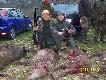 Polowali�my po dw�ch na jednej kartce....Wraz z kol. Jackiem ,zaproszonym przez nas-wylosowali�my kartk�  nr 7...Pierwsze p�dzenie i kol.Jacek pozyska� komorowym strza�em,przelatka p�ci �e�skiej....Gratuluje Jacek......